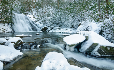 winter in the smokies